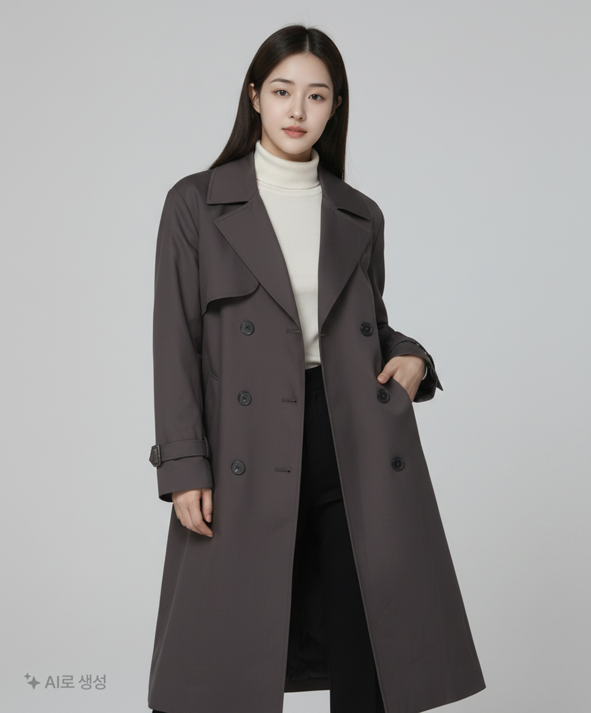 드로우핏(DRAW FIT) 봄 가을 코트 M