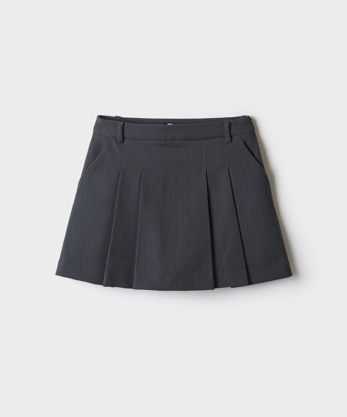 스파오(SPAO) 플리츠 미니 스커트_SPWHG49W11