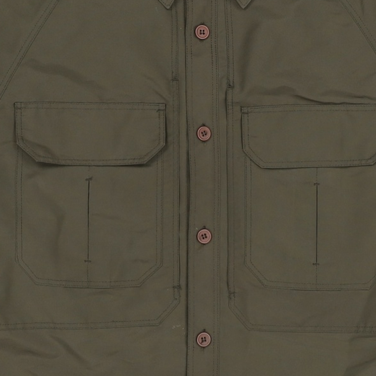 트릴리온(TRILLION) 트렌치 스티치 오버핏 셔츠자켓 (KHAKI) M
