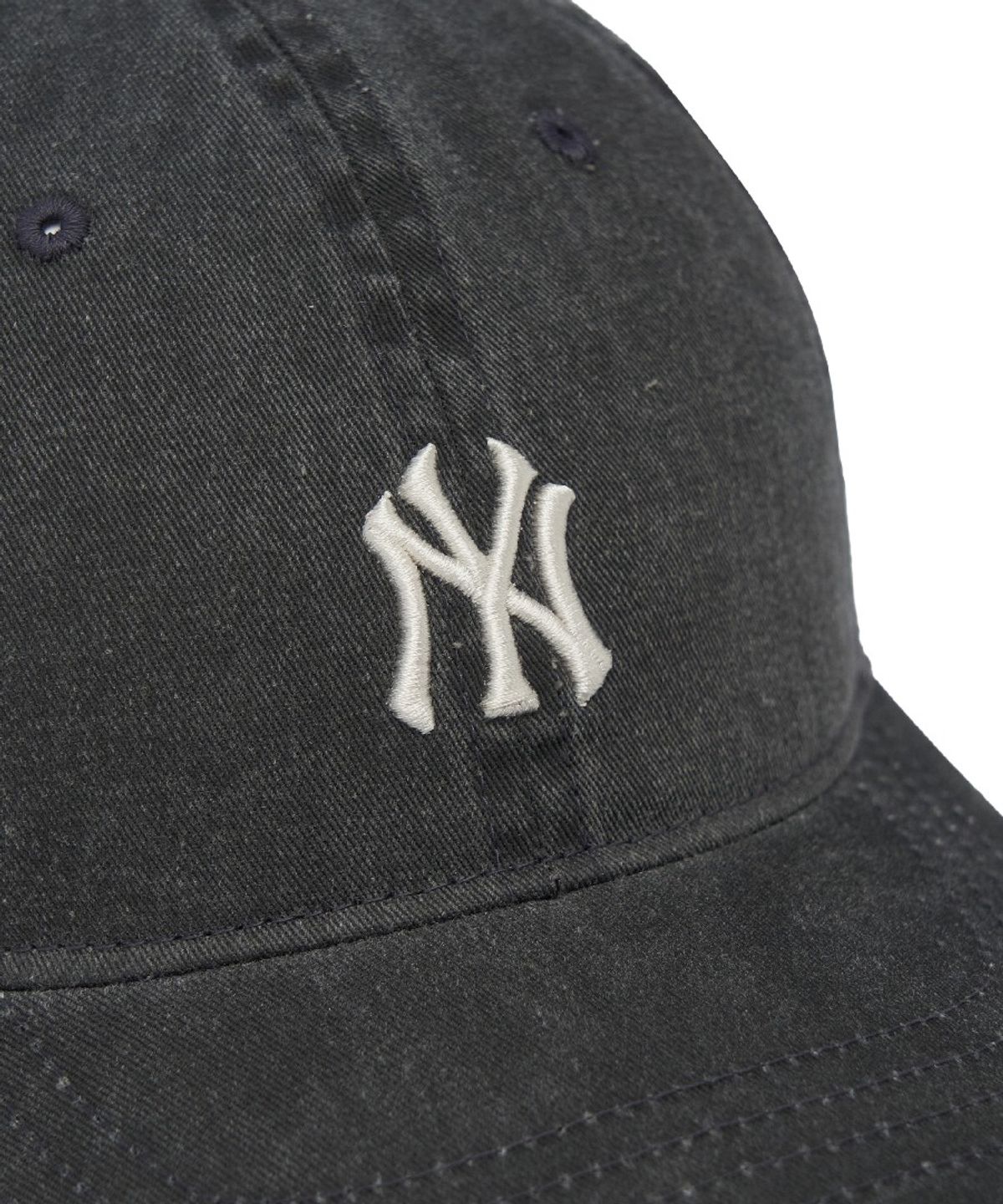 엠엘비 키즈(MLB KIDS) 피그먼트 워싱 볼캡 NY (D.Charcoal Grey)