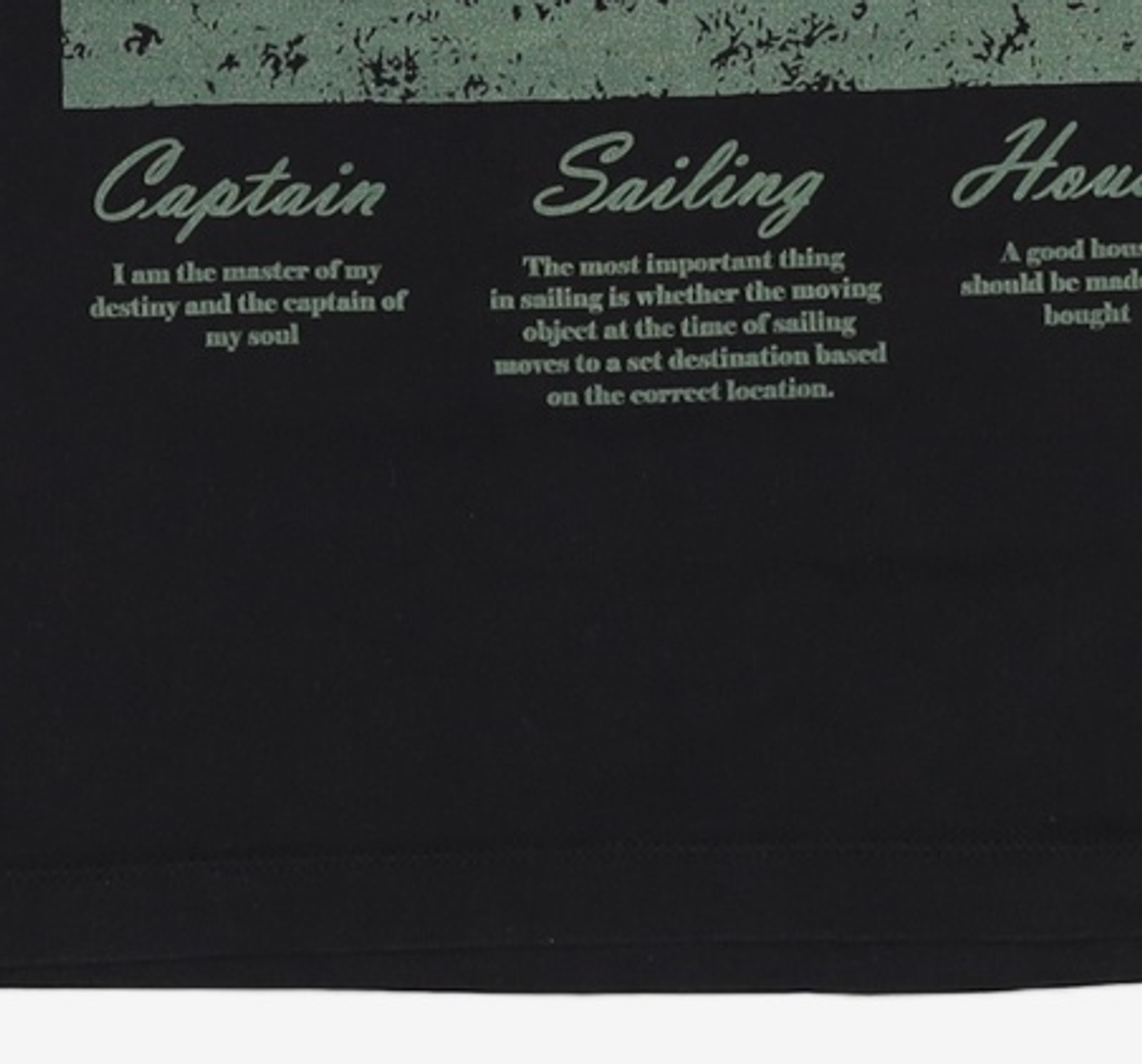 마틴플랜(MARTIN PLAN) Housekeeper Half T - BLACK XL