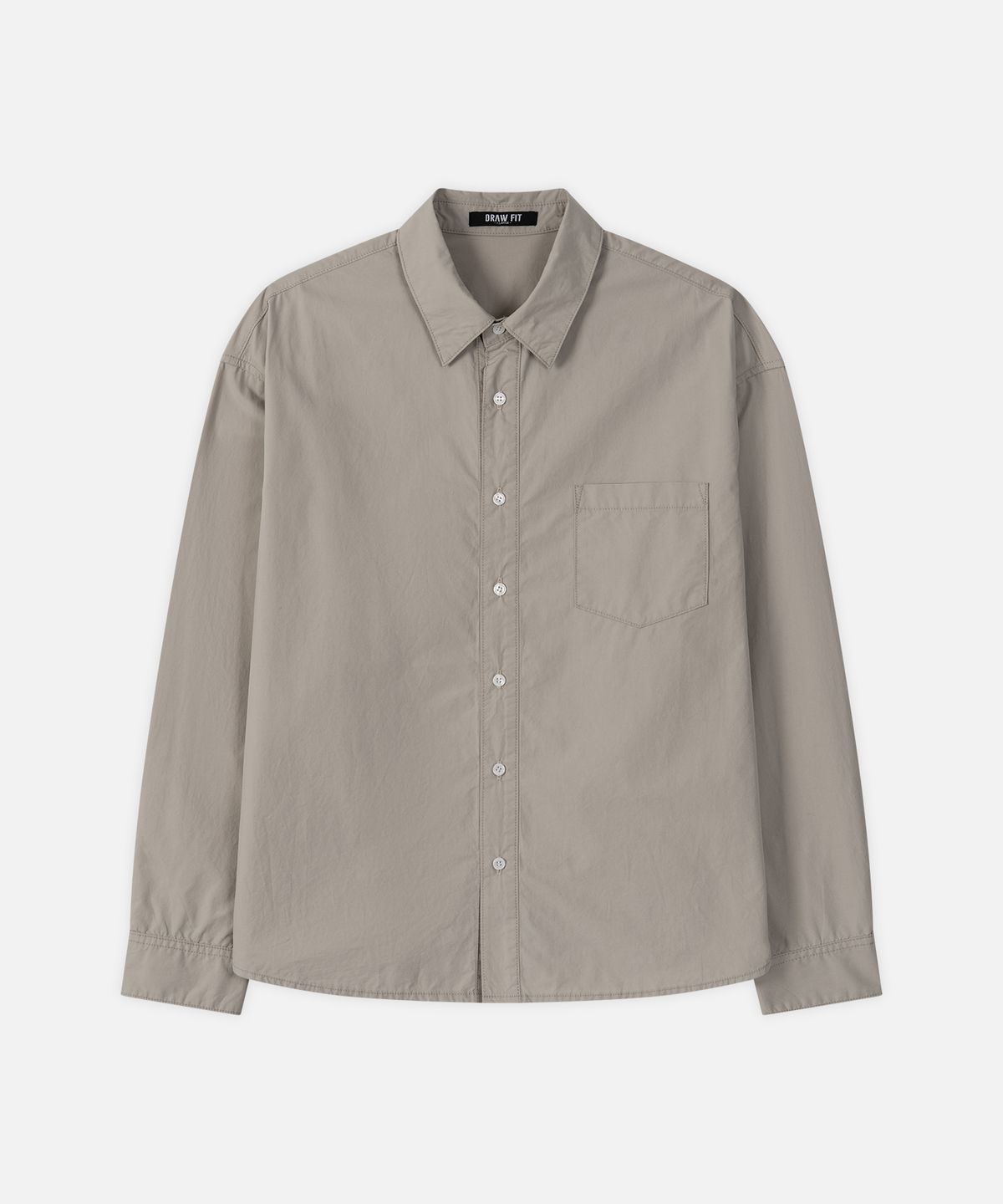드로우핏(DRAW FIT) 케네디 코튼 크롭 워싱 셔츠 [3color]
