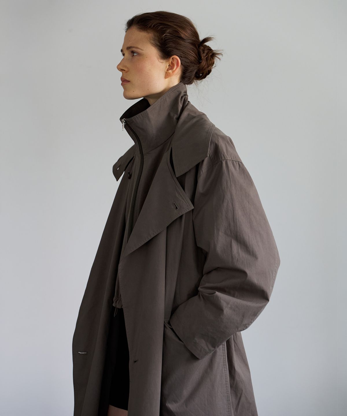 스르비(SELEVER) Double Layer Trench_2 Color