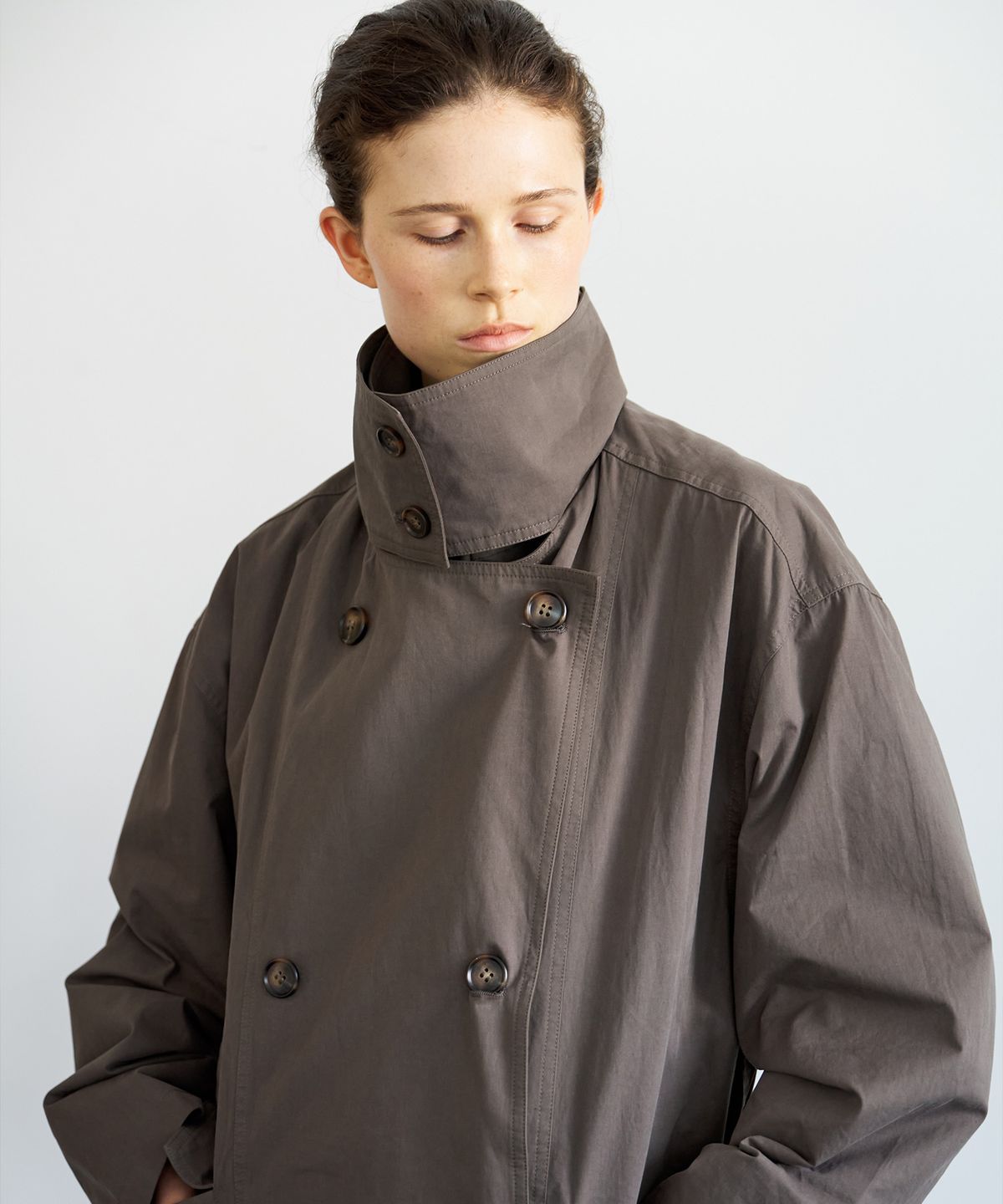 스르비(SELEVER) Double Layer Trench_2 Color