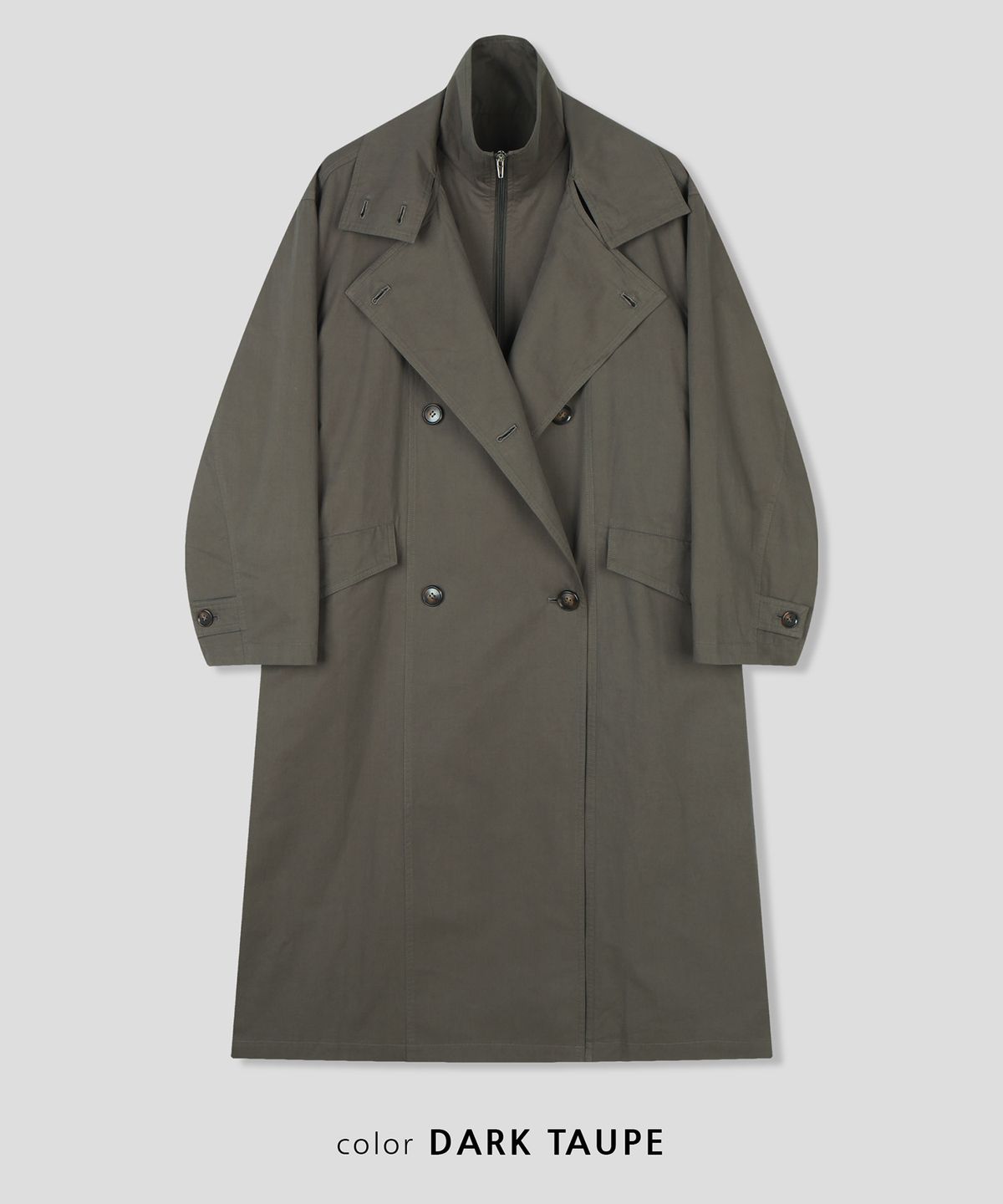 스르비(SELEVER) Double Layer Trench_2 Color
