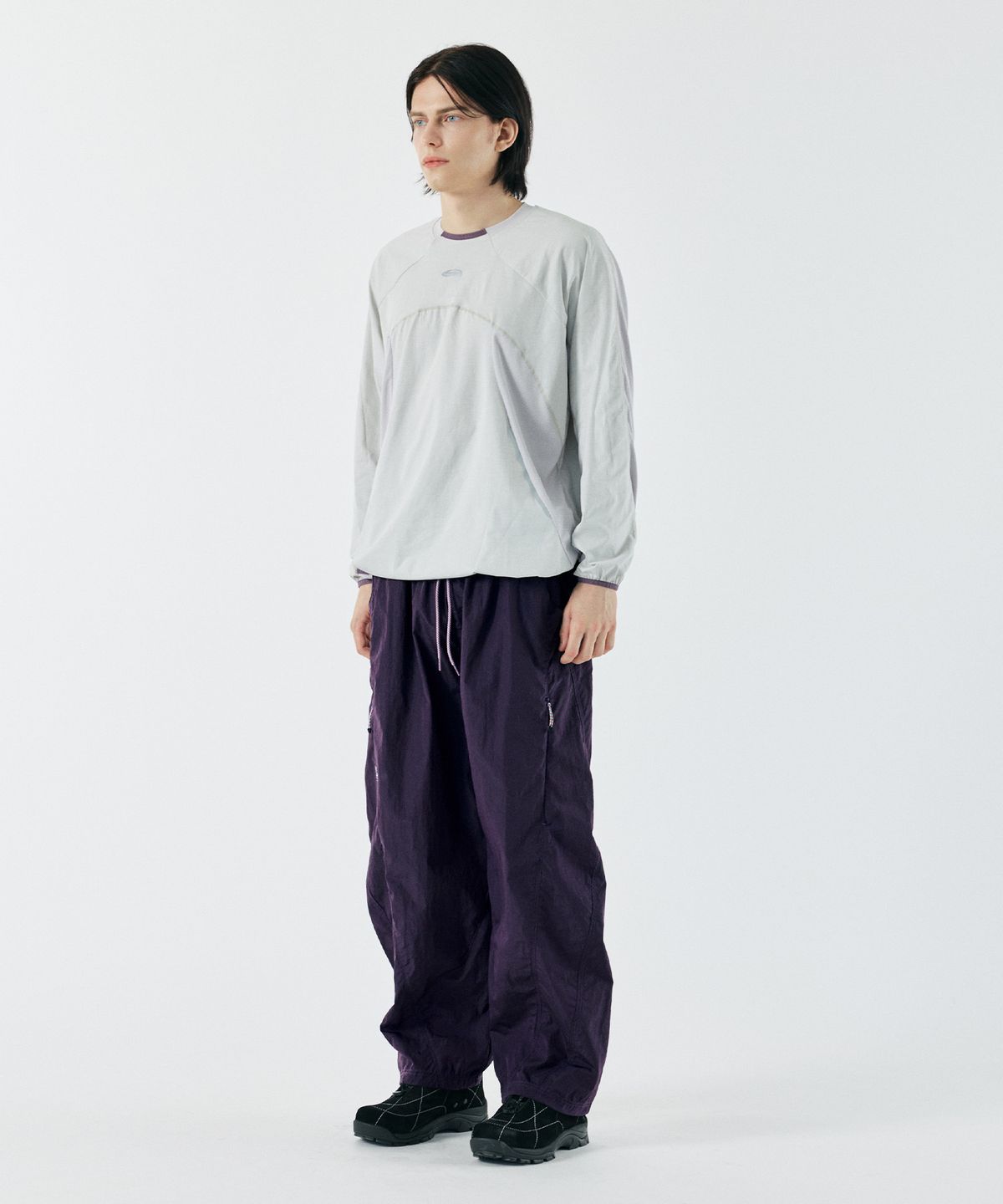 산로(SANRO) [UNISEX] 벤틸레이션 팬츠 - 퍼플