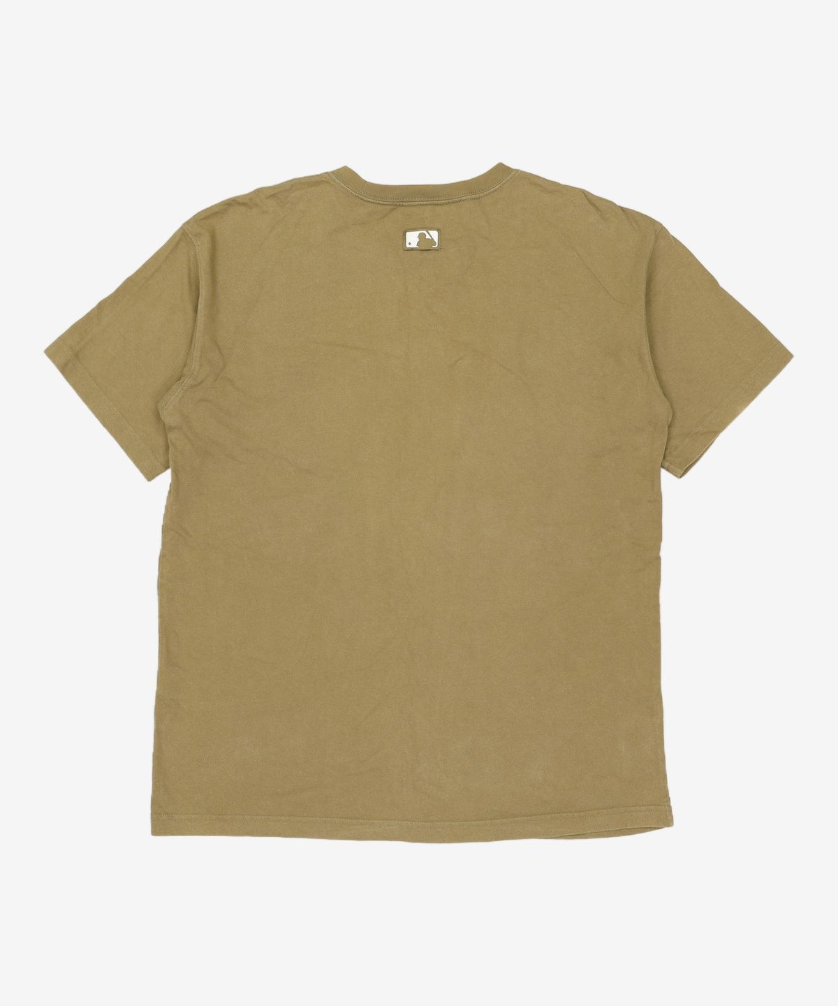 엠엘비(MLB) 포켓 스몰로고 티셔츠 NY (KHAKI) S