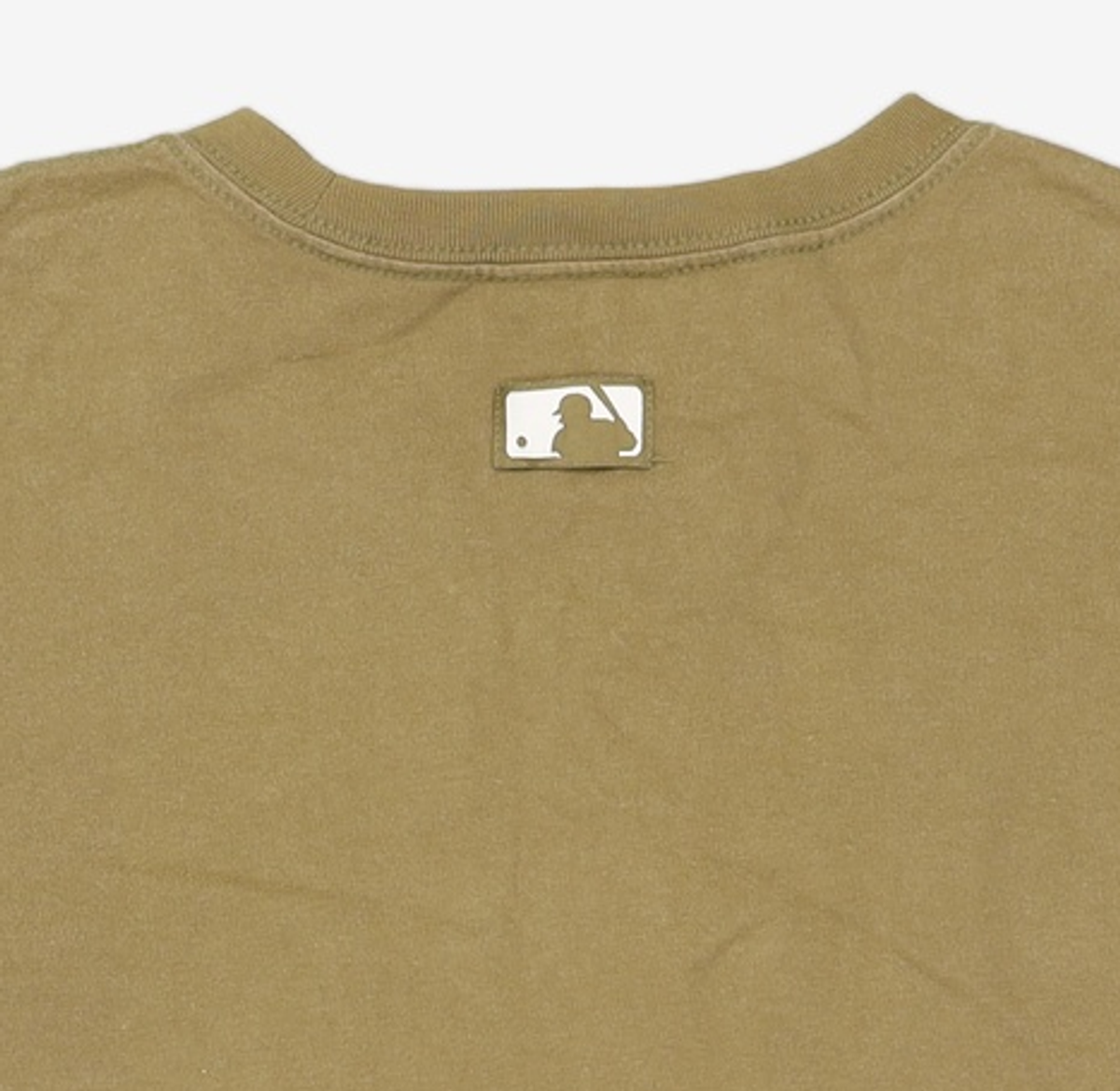 엠엘비(MLB) 포켓 스몰로고 티셔츠 NY (KHAKI) S