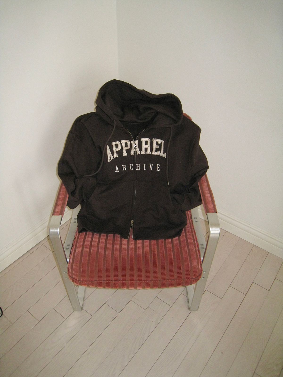 어패럴아카이브(APPAREL ARCHIVE) Mei patch hoodie zip-up - Brown