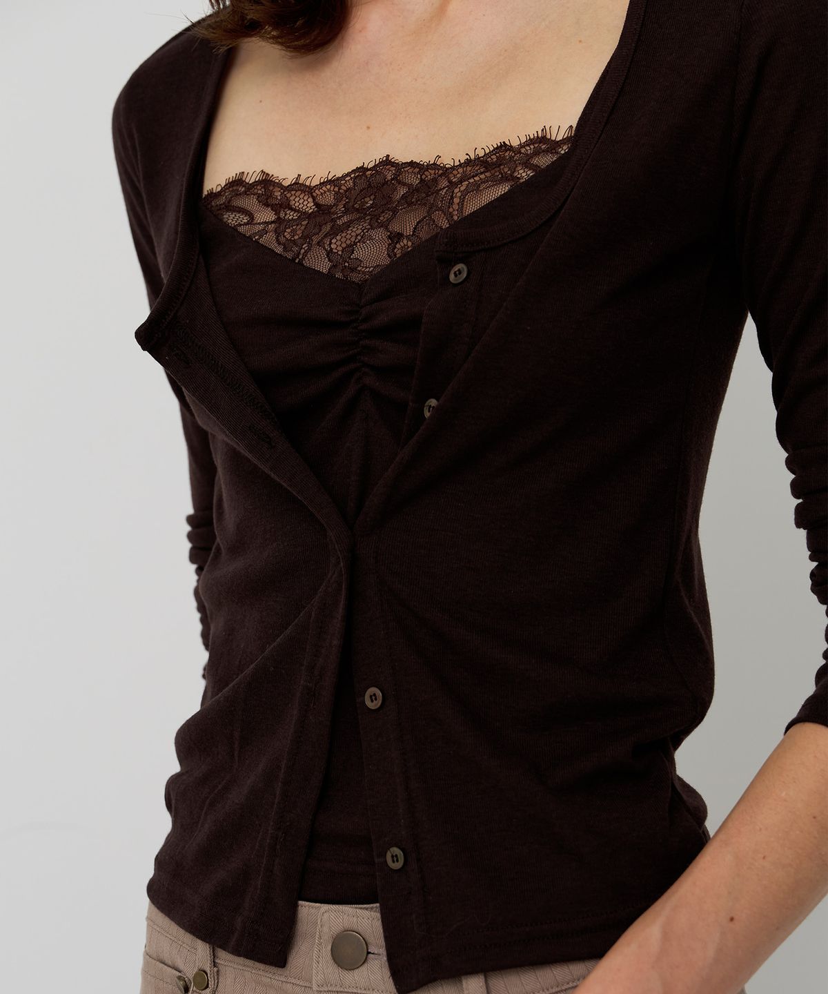 스르비(SELEVER) Grace Lace Top_4 Color