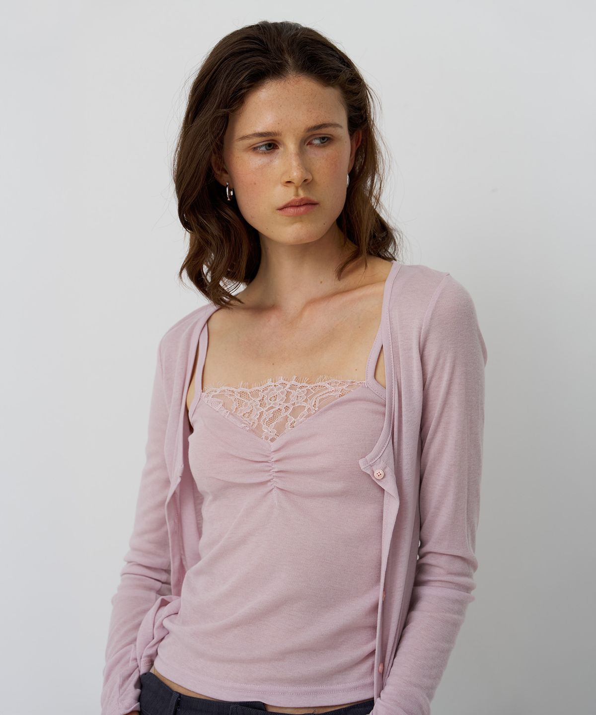 스르비(SELEVER) Grace Lace Top_4 Color