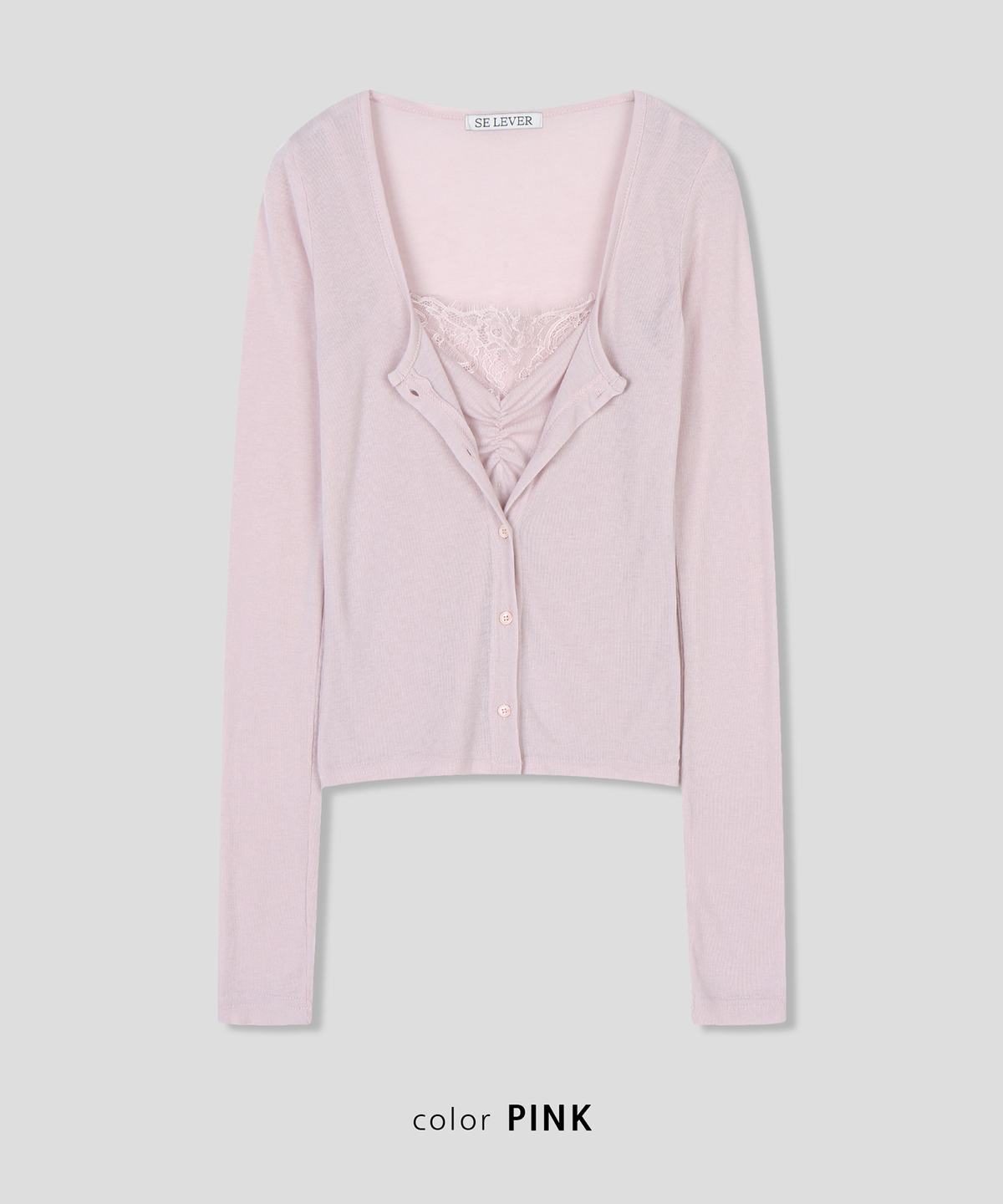 스르비(SELEVER) Grace Lace Top_4 Color