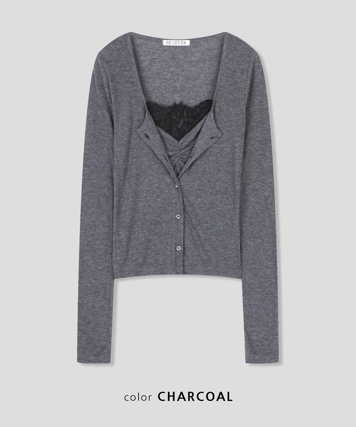스르비(SELEVER) Grace Lace Top_4 Color
