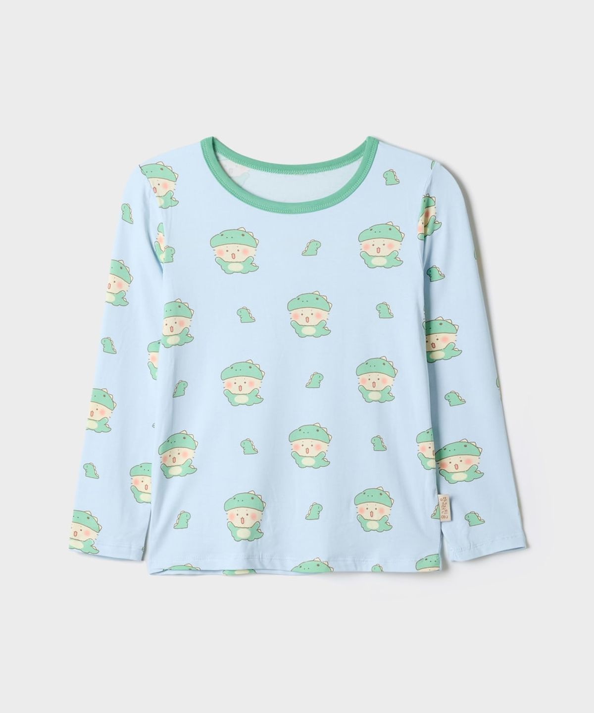 스파오 키즈(SPAO KIDS) [키즈] (망그러진곰) 면 모달 실내복(Light Blue)_SPLOG49KU2