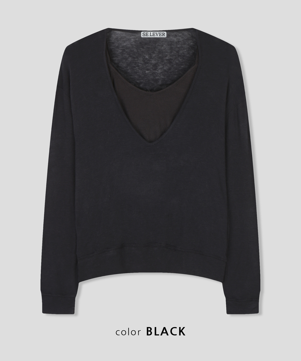 스르비(SELEVER) Ease Layered Top_6 Color