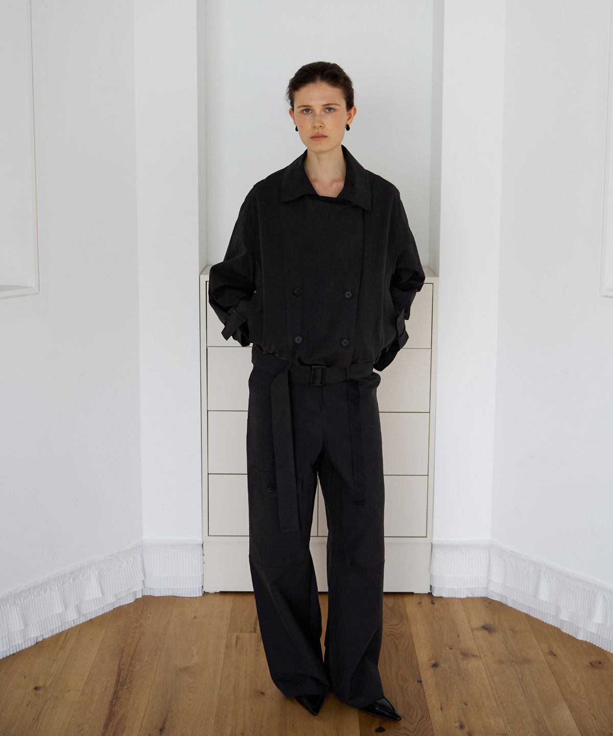 스르비(SELEVER) Row Belt Cargo Pants_2 Color