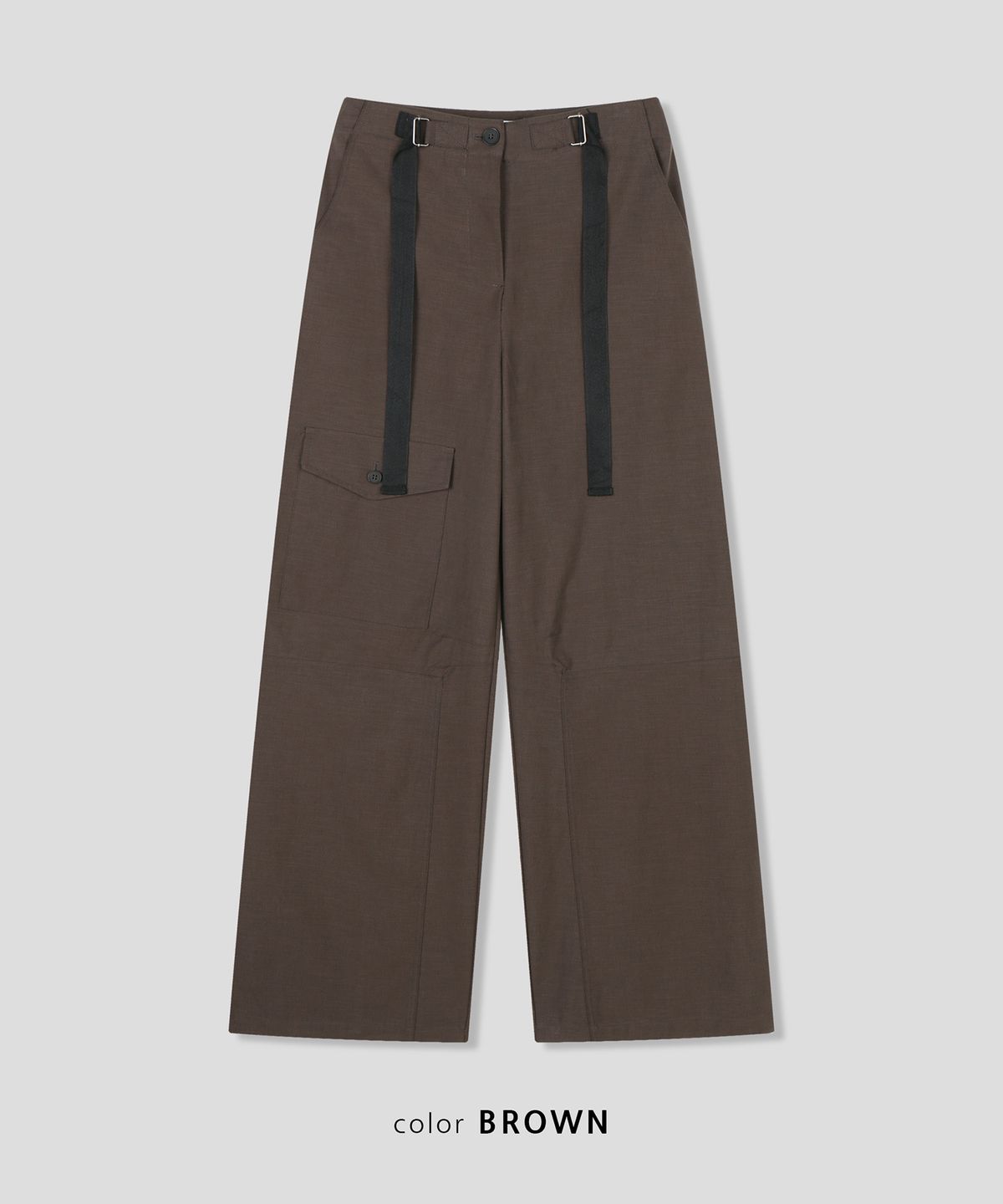 스르비(SELEVER) Row Belt Cargo Pants_2 Color