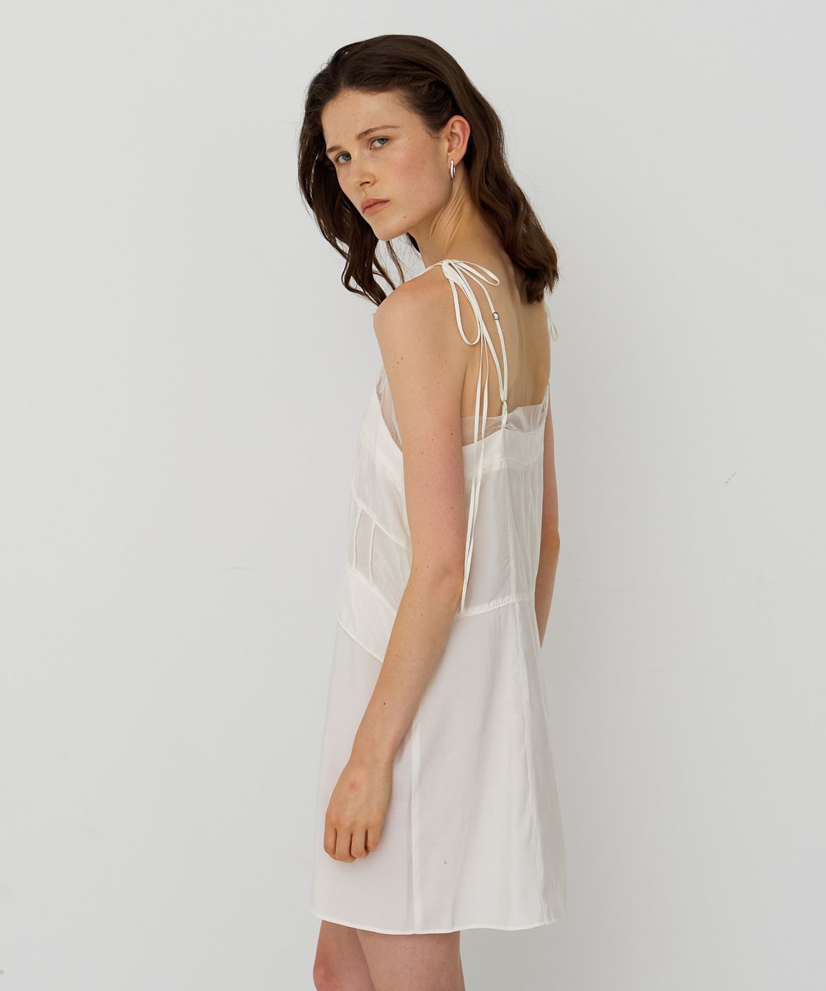 스르비(SELEVER) Frame Layered Dress_2 Color