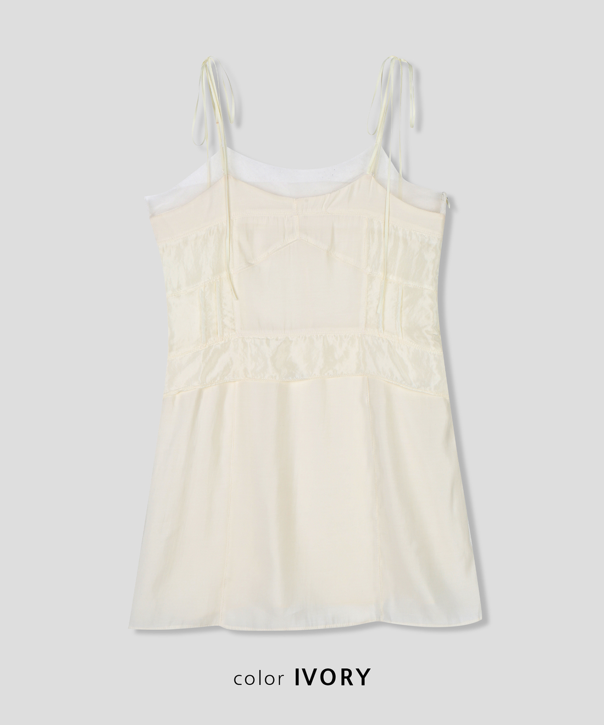 스르비(SELEVER) Frame Layered Dress_2 Color