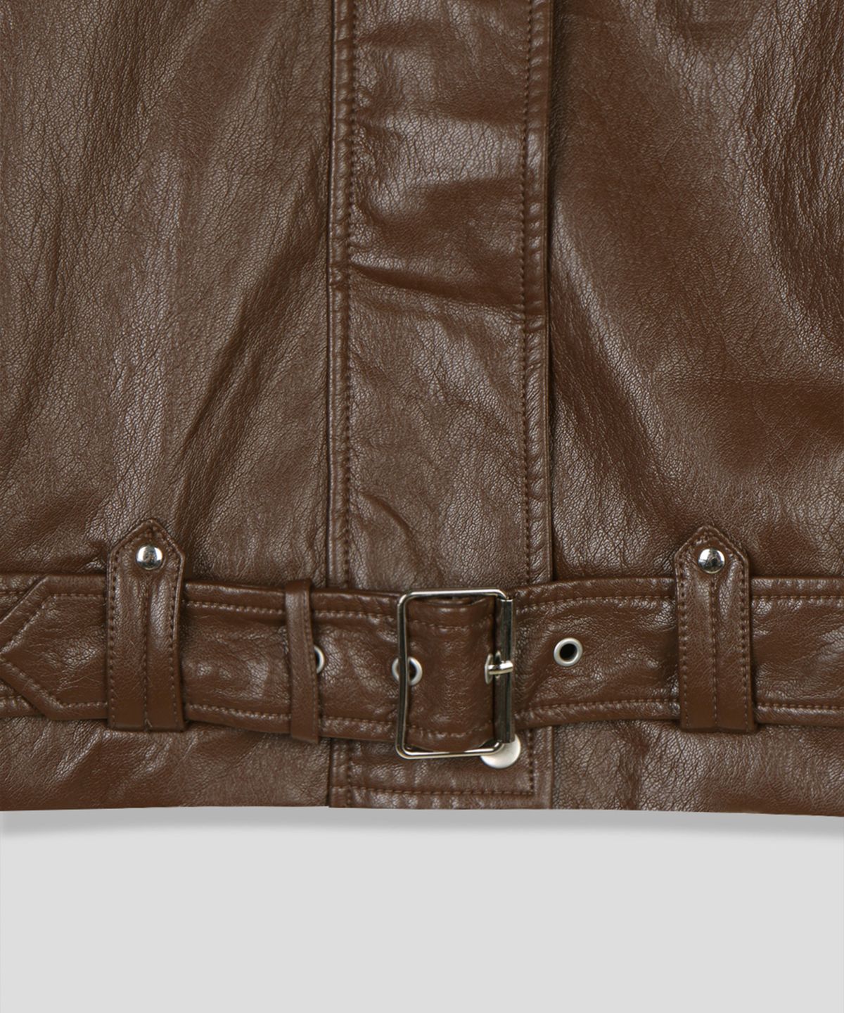 스르비(SELEVER) Rove Belt Leather Jacket_3 Color