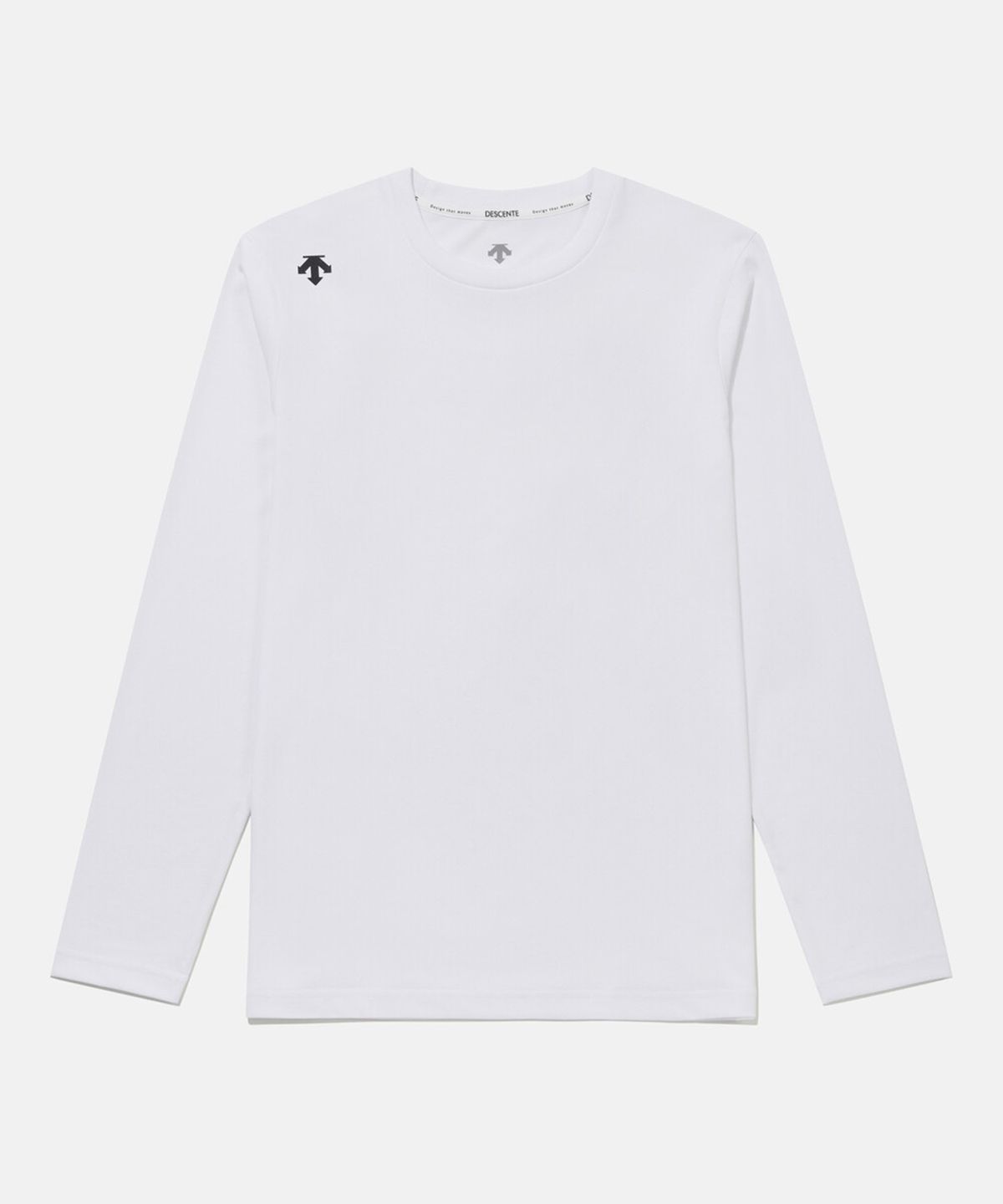 데상트(DESCENTE) 백그래픽 기모 긴팔 티셔츠 SQ313XTL91
