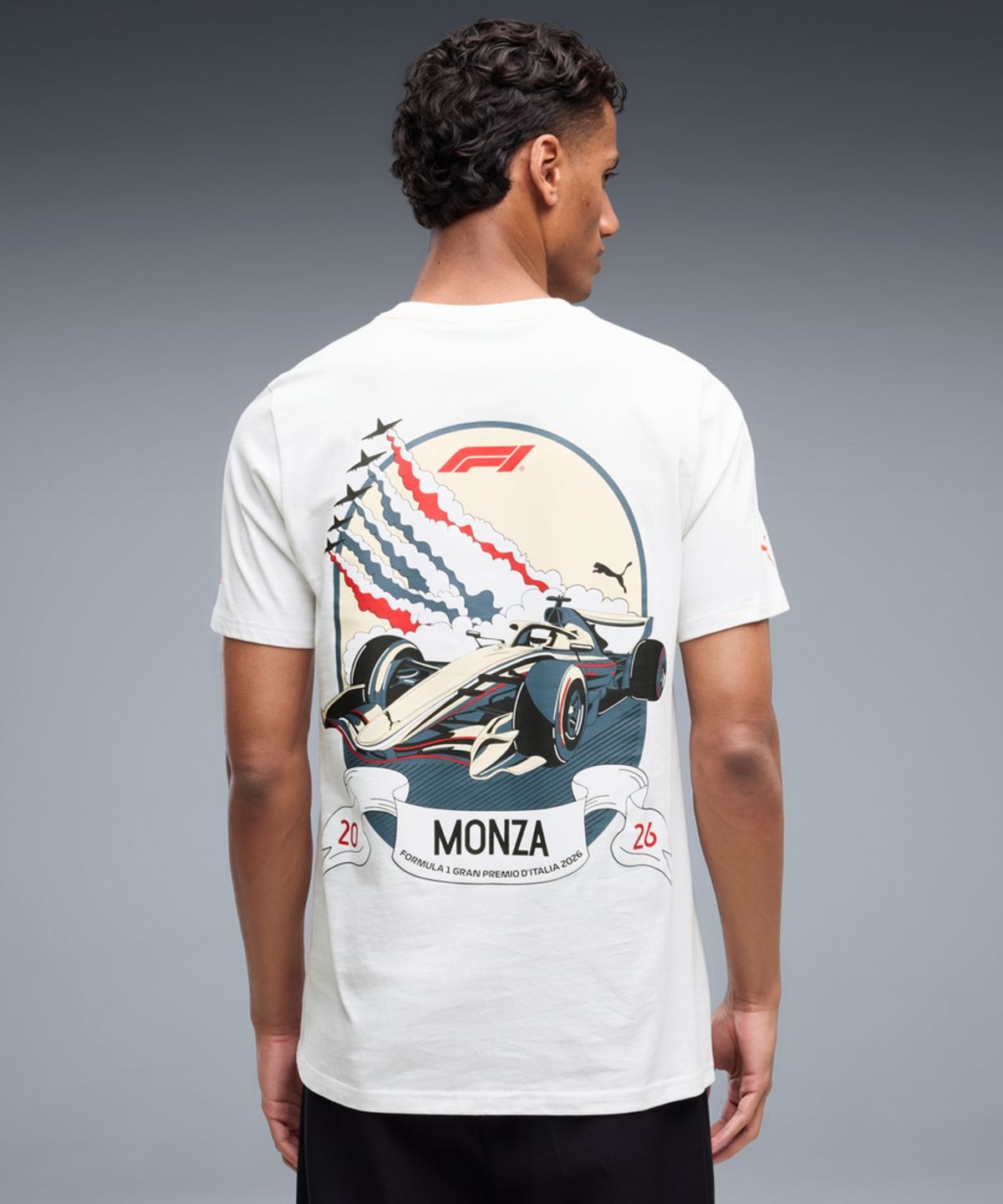 푸마(PUMA) F1 몬차 티 - 푸마 화이트 / 637127-02