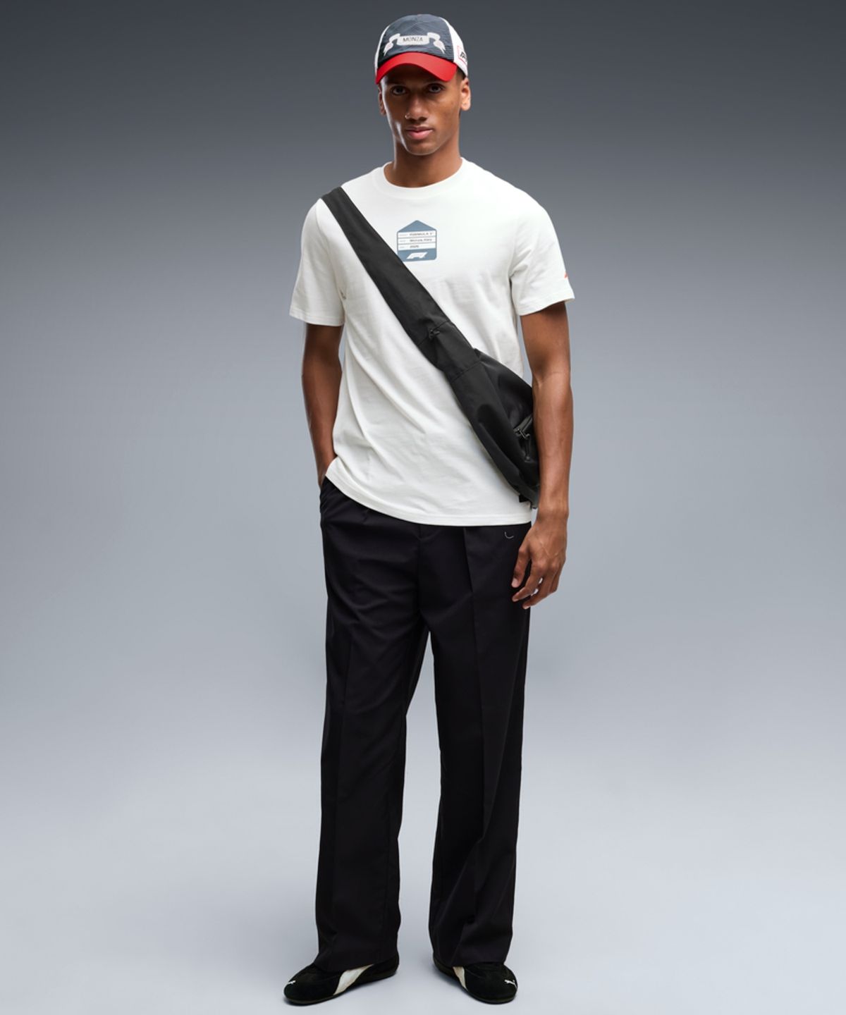 푸마(PUMA) F1 몬차 티 - 푸마 화이트 / 637127-02