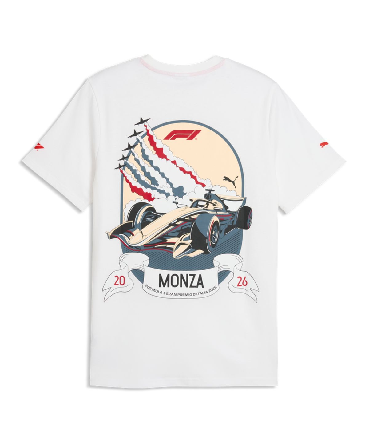 푸마(PUMA) F1 몬차 티 - 푸마 화이트 / 637127-02