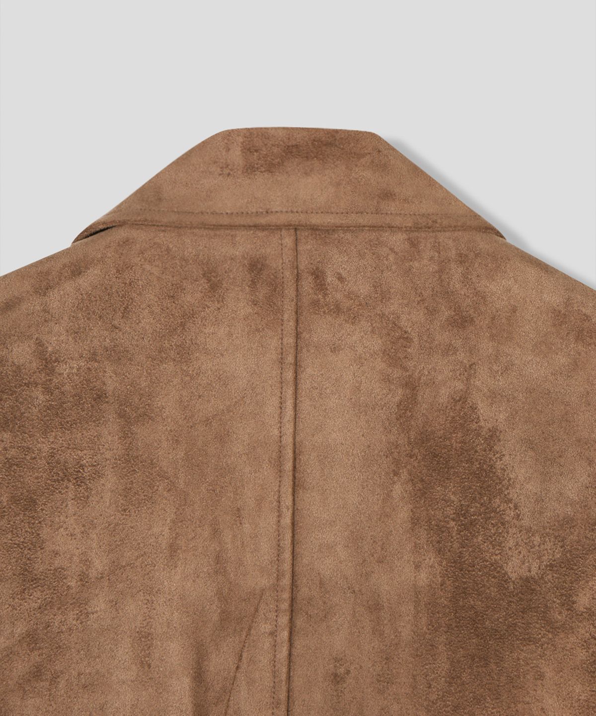 스르비(SELEVER) Dusk Suede Half Coat_2 Color