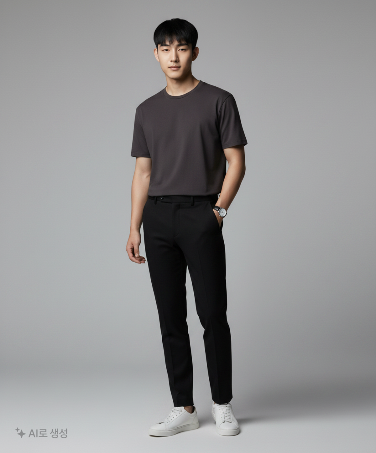더니트컴퍼니(THEKNITCOMPANY) 23SS 수피마 쿨맥스 스탠다드핏 티셔츠 2PACK XL