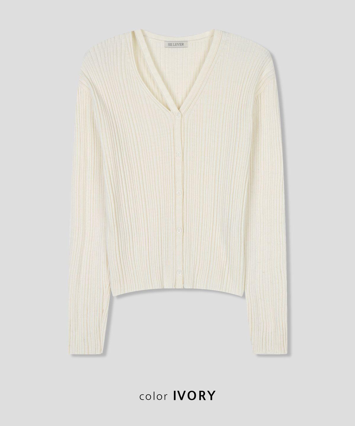 스르비(SELEVER) Elan Cut-out Cardigan_4 Color