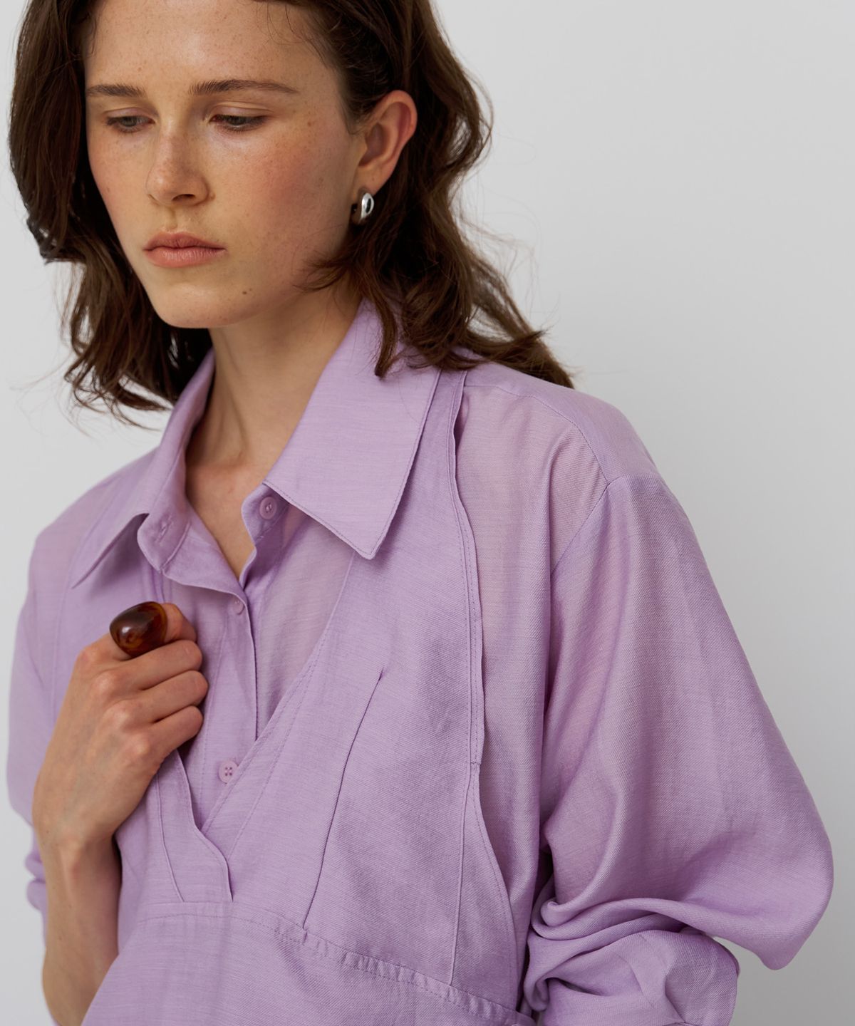 스르비(SELEVER) Lune Halter Shirt_3 Color