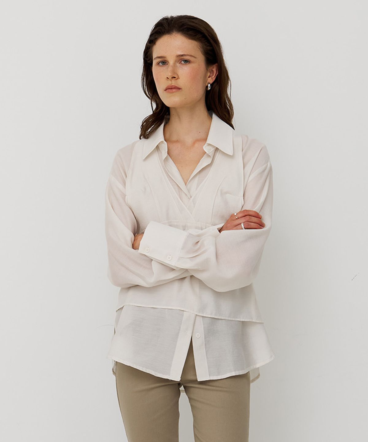 스르비(SELEVER) Lune Halter Shirt_3 Color