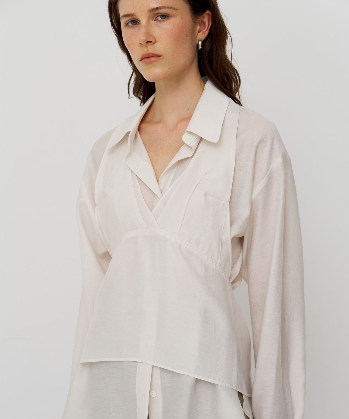 스르비(SELEVER) Lune Halter Shirt_3 Color