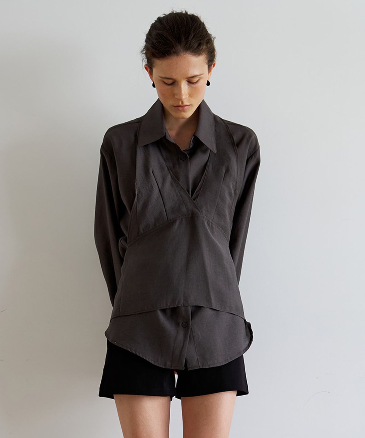 스르비(SELEVER) Lune Halter Shirt_3 Color