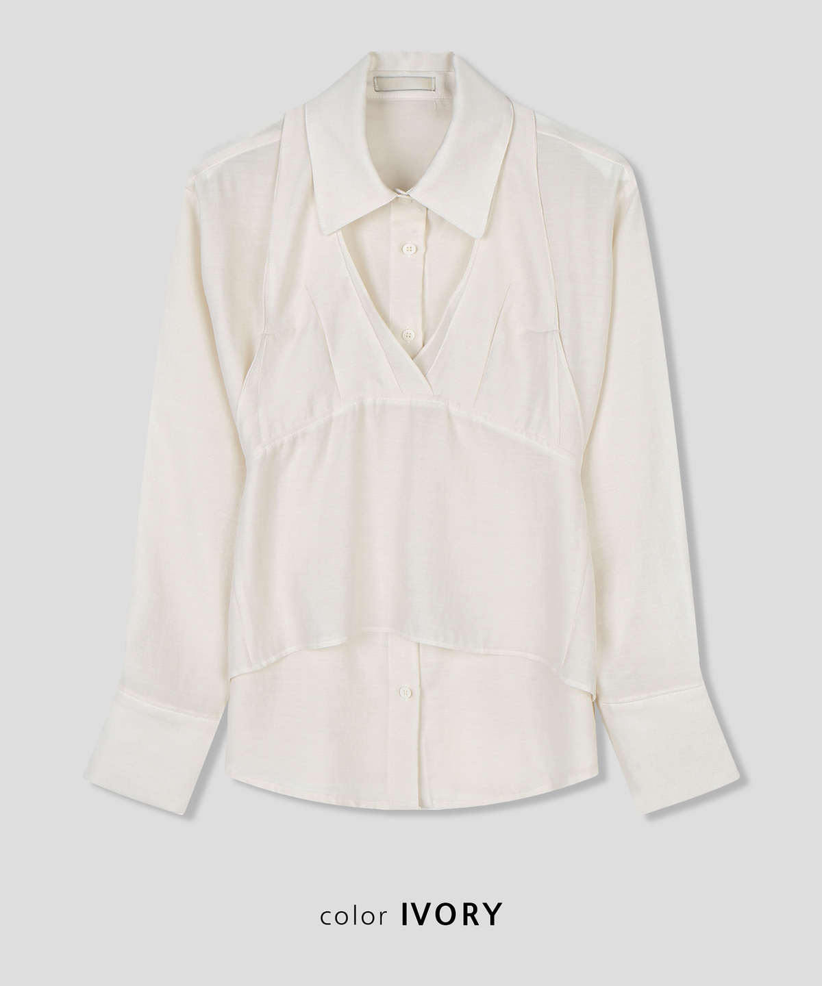 스르비(SELEVER) Lune Halter Shirt_3 Color