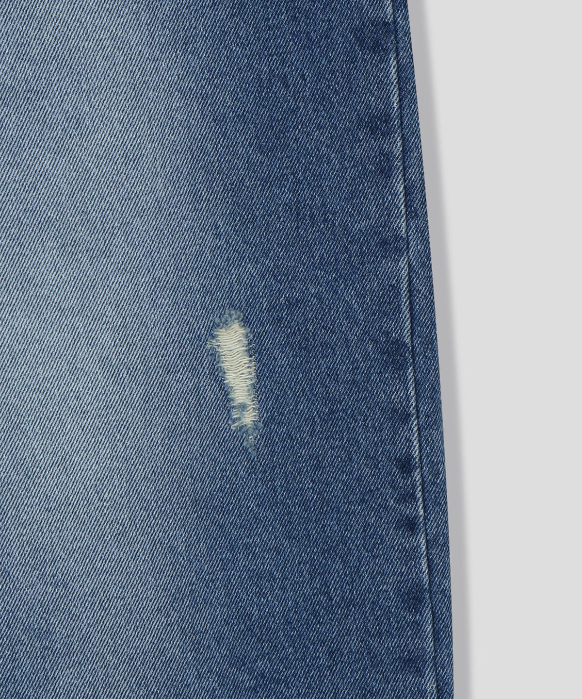 스르비(SELEVER) Fold Over Wide Denim Pants