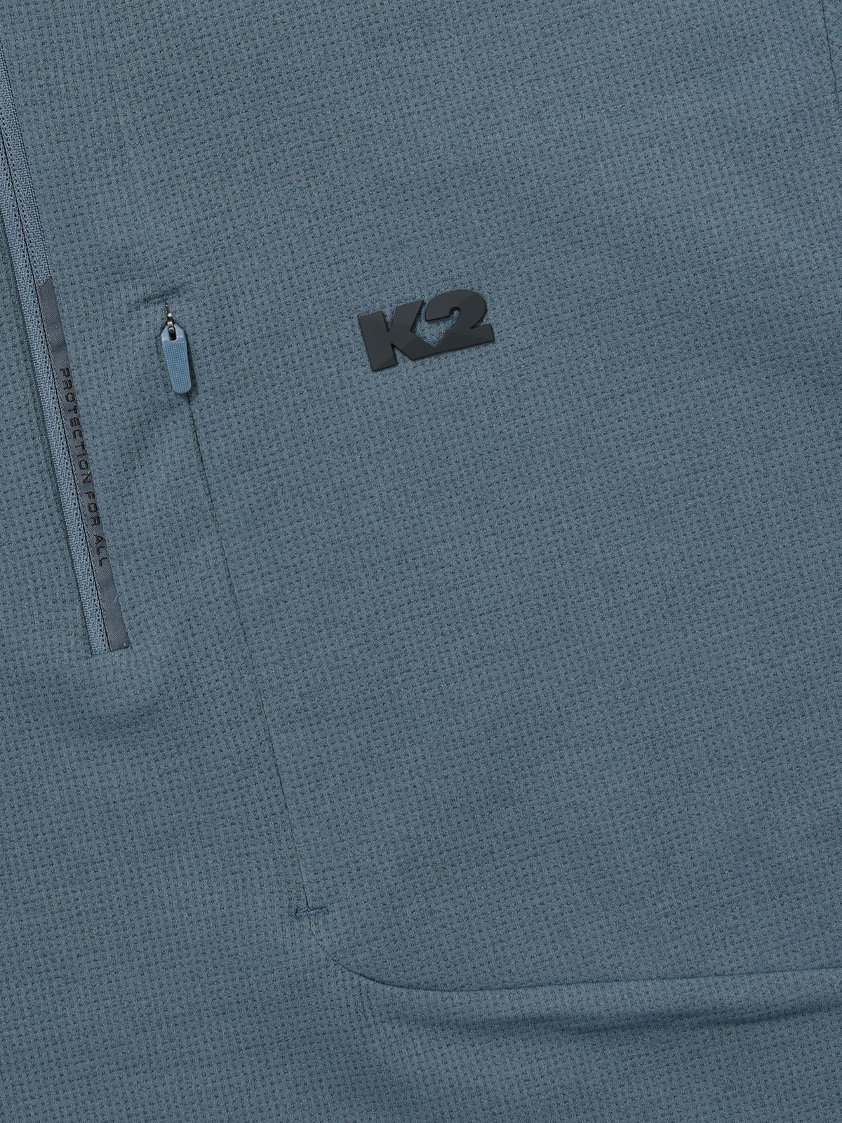 케이투(K2) 써라운드(SURROUND) 테크 집업 티셔츠_SMOKE DARK BLUE