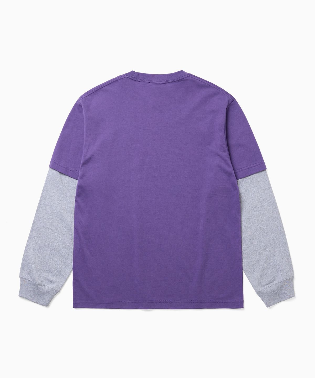디키즈(DICKIES) 빅 트리 로고 레이어드 롱슬리브 Purple