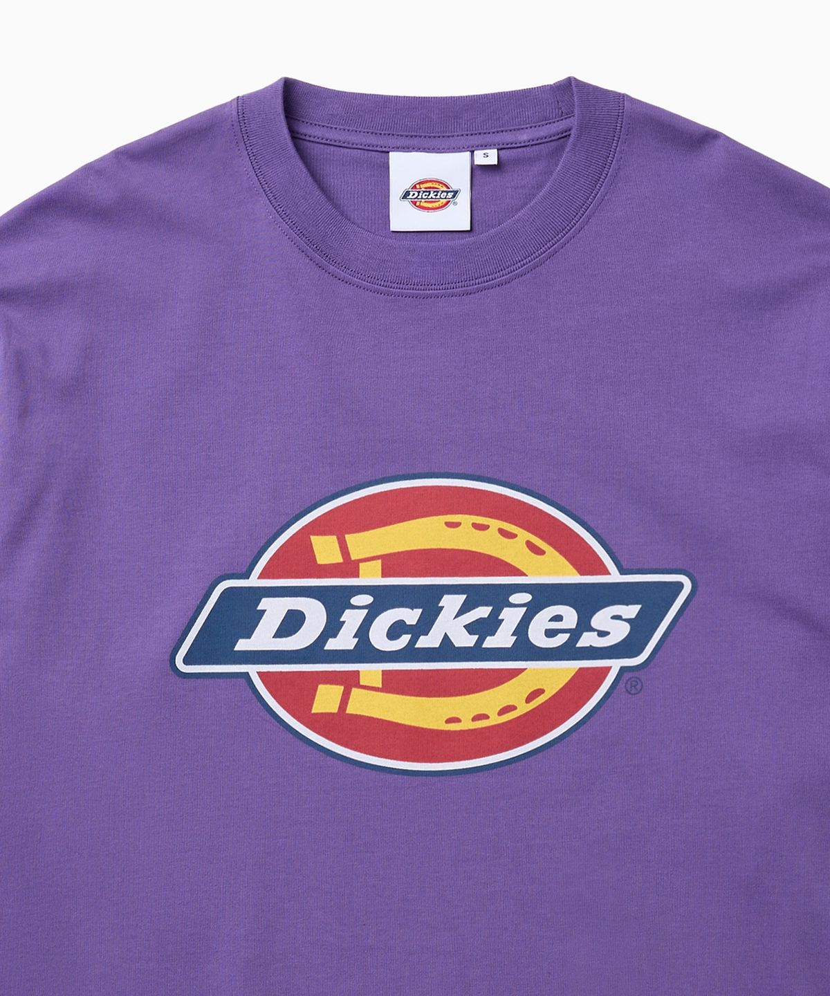 디키즈(DICKIES) 빅 트리 로고 레이어드 롱슬리브 Purple