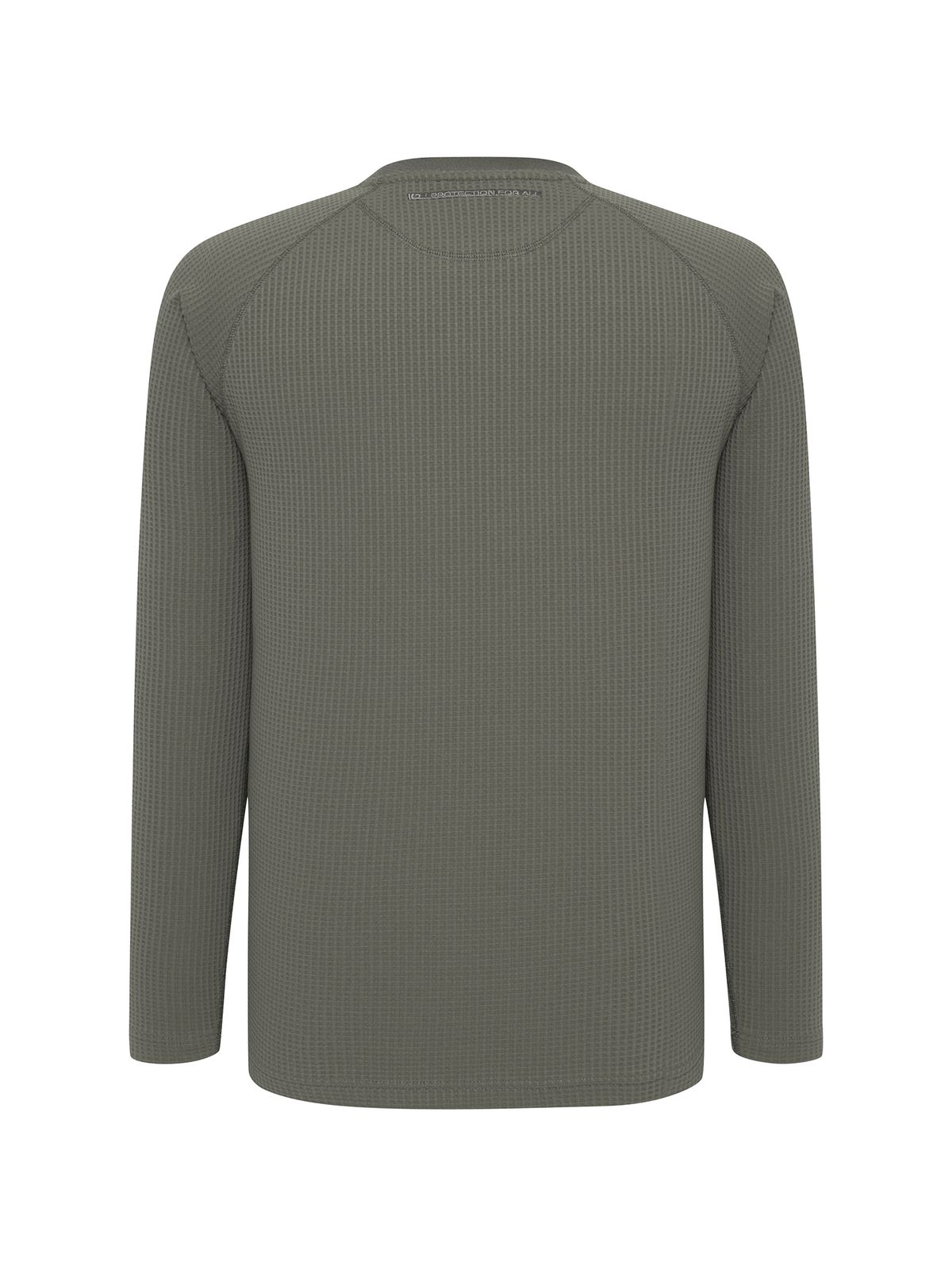 케이투(K2) FLYHIKE 테크 와플 라운드 티셔츠_DARK KHAKI GREY