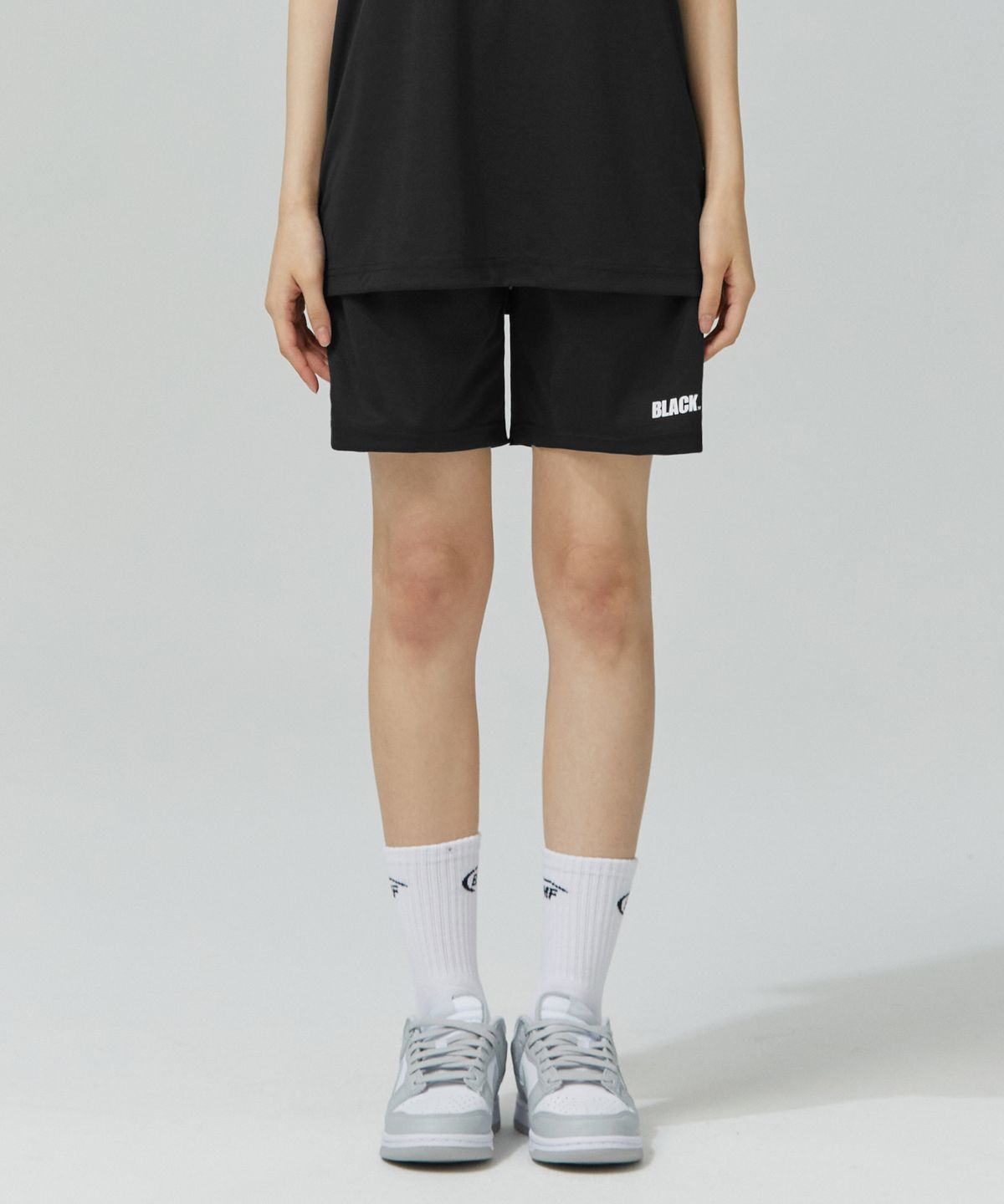 블랙몬스터핏(BLACK MONSTER FIT) [2PACK] BLACK 헬스 기능성 반바지 (2color)