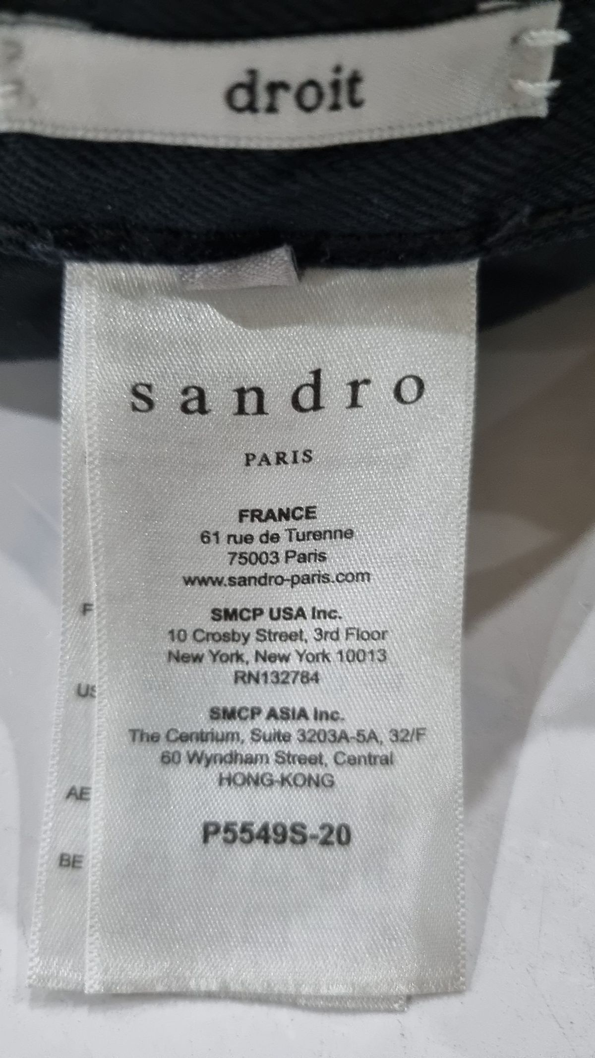 산드로(Sandro) 청/데님 팬츠 31