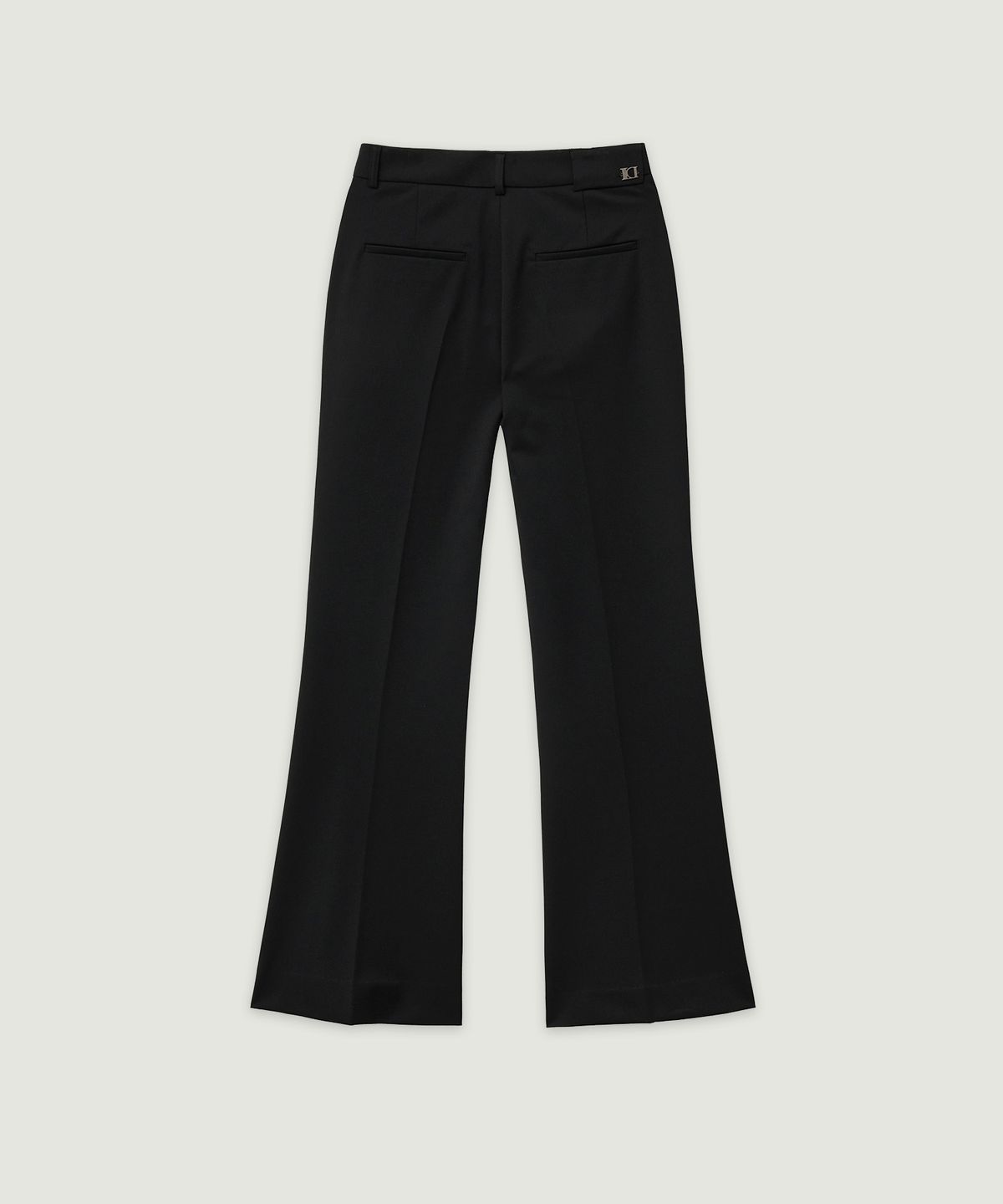 엘무드 우먼(LMOOD WOMEN) JEANNE Flare Slacks Black