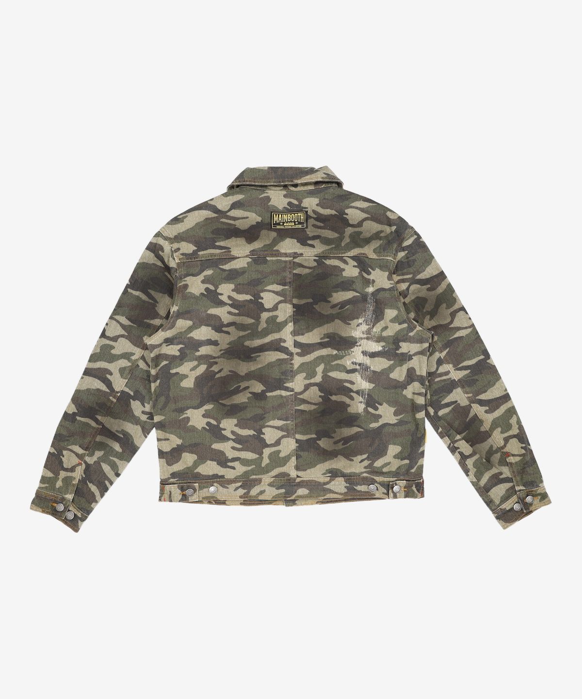 메인부스(MAINBOOTH) Destroyed Camo Trucker Jacket(CAMO) 3