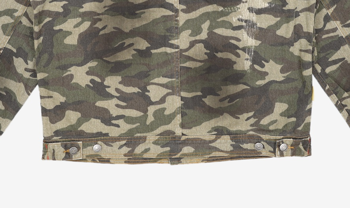 메인부스(MAINBOOTH) Destroyed Camo Trucker Jacket(CAMO) 3