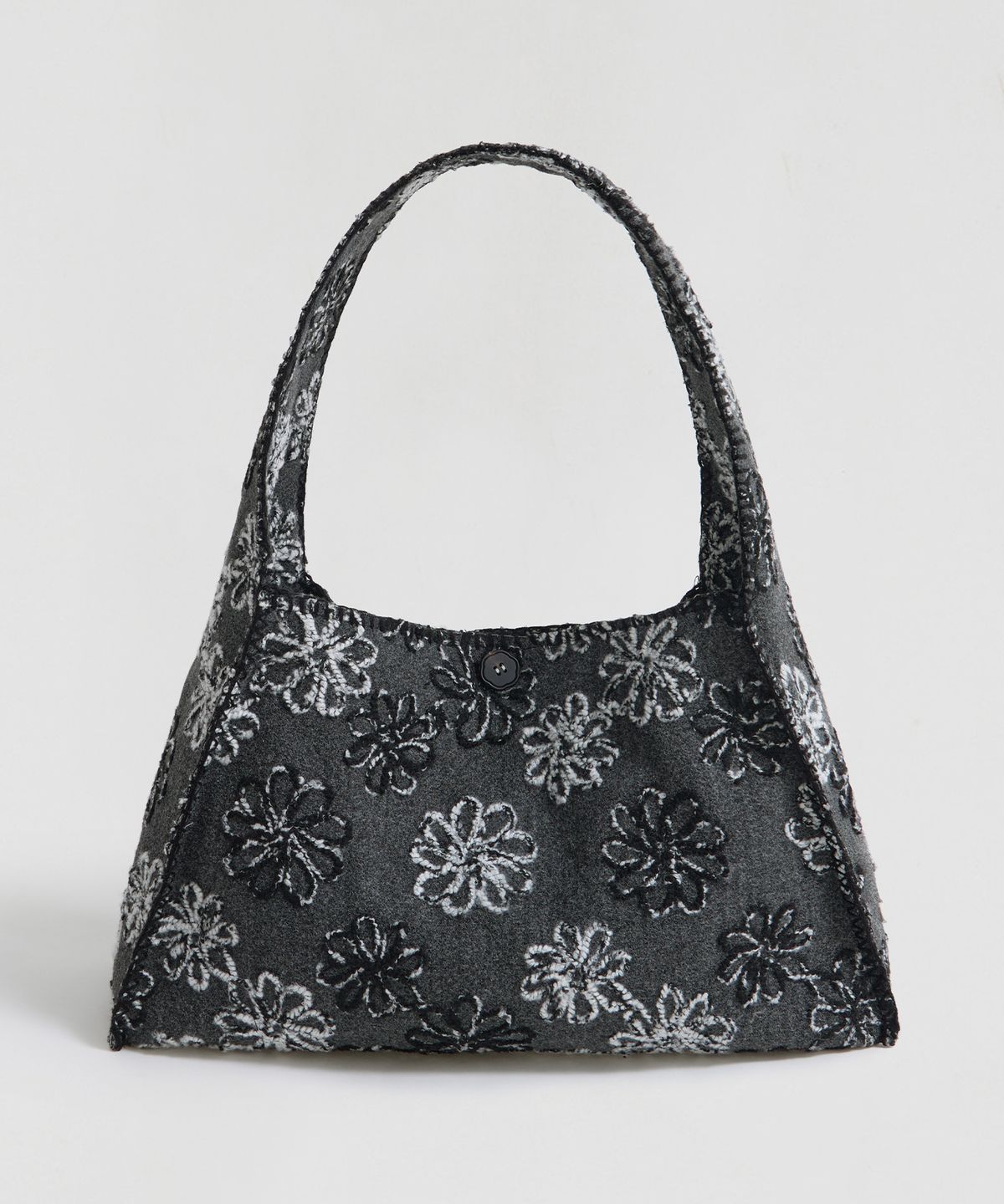 엘무드 우먼(LMOOD WOMEN) NANA Felt Hobo Bag Grey