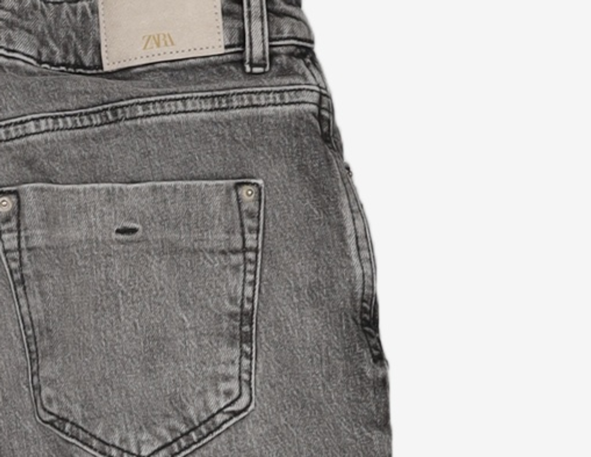 자라(ZARA) 청/데님 팬츠 38
