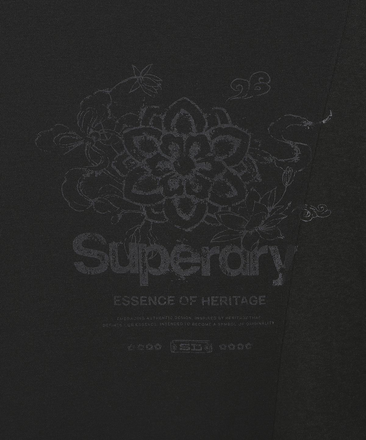 슈퍼드라이(SUPERDRY) 우먼스 로우컷 롱슬리브 블랙 SDFILDQ03BLK