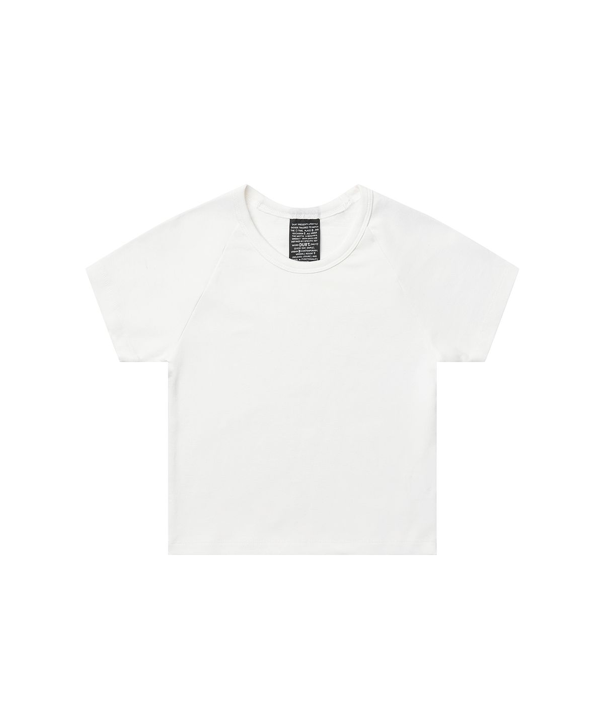 더트(DURT) DAILY BABY TEE (WHITE)